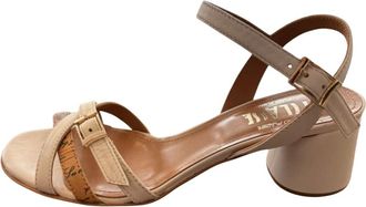 Alviero Martini 1A Classe Schoenen, Dames, Beige, 40 EU, H60 Sandalen met hoge hak