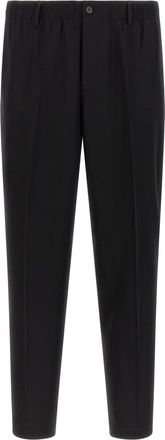 Cellar Door Black Relaxed Tapered Pants