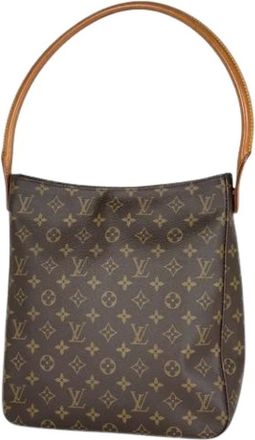 Louis Vuitton Pre-owned Monogram Schoudertas - Dames - Pre-owned - Bruin - Maat: ONE Size