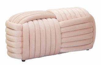 Mauro Ferretti Banco Softy Rosa Cm 90x45x45