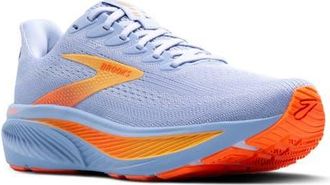 Brooks Ghost 17 Running Shoe in Blue Heron/White/Orange at Nordstrom, Size 11.5