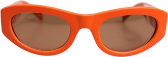 Dolce & Gabbana Womens Sunglasses Orange Acetate - Coral - One Size