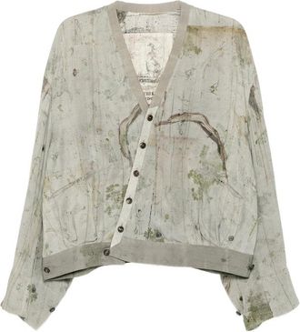 Ziggy Chen Printed Silk Jacket
