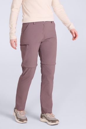 Mountain Warehouse Dames/Dames Hiker Stretch Afritsbroek (Bruin)