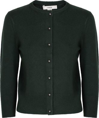 Vince Cardigan In Mixed Wool