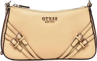 Guess Bramina Schoudertas - Dames - Schoudertassen - Geel - ONE Size - Tassen