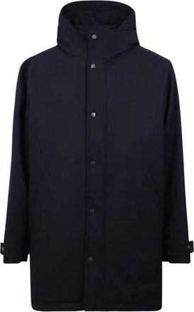 Kiton Uomo, Cappotti, Blu, XL, new
