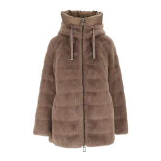 Duno Jassen, Dames, Beige, M, Giaccone