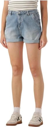 Circle Of Trust Korte Broeken, Dames, Blauw, XS, Katoen, Blauwe Mikky Short Jeans voor Dames