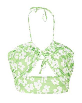 8 by YOOX PRINTED BRALLETTE TOP