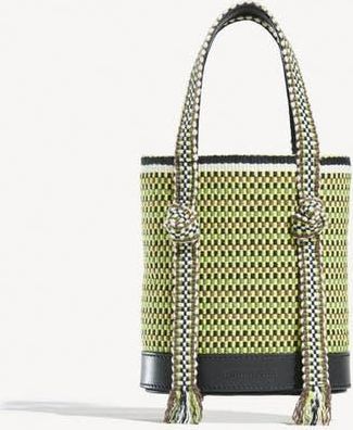 Amambaih Mimi Mini Sphere Bucket Bag in Kaki Lemon at Nordstrom, Size X-Small