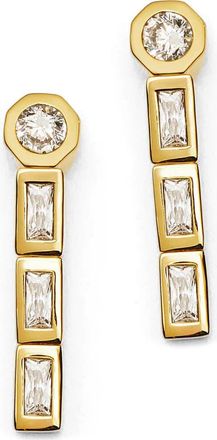 Missoma x Lucy Williams Tennis Drop Earrings in Gold at Nordstrom