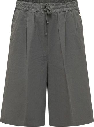 Fear of God Cotton Twill Relaxed Drawstring Short - Heren - Korte Broeken - Grijs - M - Katoen - Korte Broeken