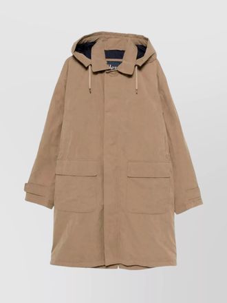 Herno down hooded long parka