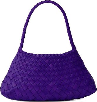 Dragon Diffusion Rosanna Baguette Tas - Dames - Schoudertassen - Paars - ONE Size - Leer - Tassen