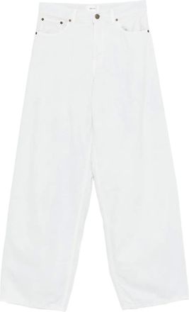 Haikure Jeans con design a cinque tasche - Bianco