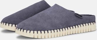 Ilse Jacobsen Womens Slip On Espadrille Flats In Midnight Blue