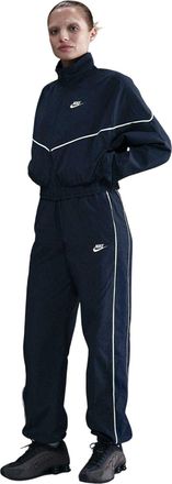Nike NSW Chevron winddichte windjack voor dames (Middernacht marine)