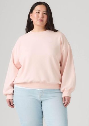 Levi's felpa girocollo Everyday (taglia comoda) rosa