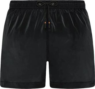 Roberto Ricci Design Crinkled Zwemshorts - Heren - Strandmode - Blauw - XL - Polyester - Badmode