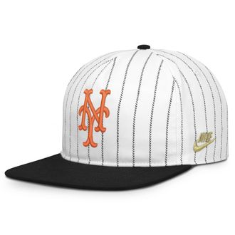 Nike New York Mets Pro Nike Mens MLB Adjustable Hat in White | NB57064NNMT-JFJ