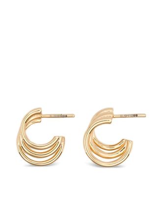 Shaun Leane Bound hoop earrings - Gold