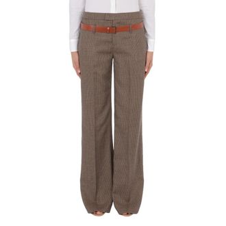 Dondup Pantalone - Dames - Wijde Broeken - Bruin - S - Broeken