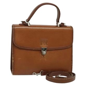 Burberry Pre-owned Handbags, female, Brown, Size: ONE SIZE Pre-owned Hand Bag