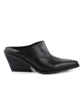 Seychelles Womens Morning Joe Mule Boots In Black