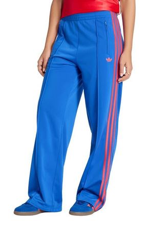 adidas Originals Firebird Recycled Polyester Track Pants in Blue/Semi Lucid Red at Nordstrom, Size Xx-Small