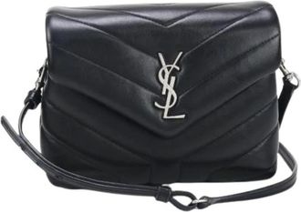 Saint Laurent Pre-owned Mini Bags, female, Black, Size: ONE SIZE Pre-owned Mini Shoulder Bag