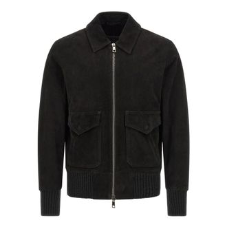 Giorgio Brato Aviator Jacket - male - Giorgio Brato - Bomber Jackets - Black - XL - Jackets