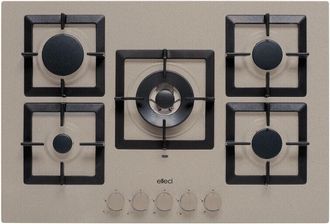 Elleci Elleci Plano 75 Tcc Gris Empotrable 75 Cm Gas 5 Quemador(es)