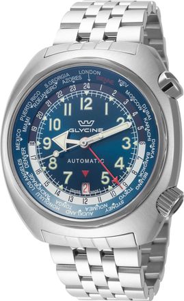 Glycine Mens Airman SST GMT 43mm Automatic Watch