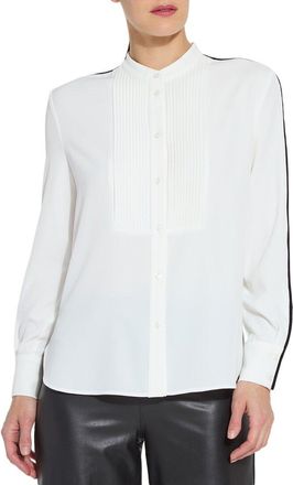 Lyss&eacute; Josephine Tuxedo Shirt