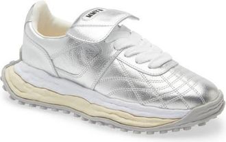 Miharayasuhiro Scott OG Lug Sole Low Top Sneaker in Silver at Nordstrom, Size 10Us