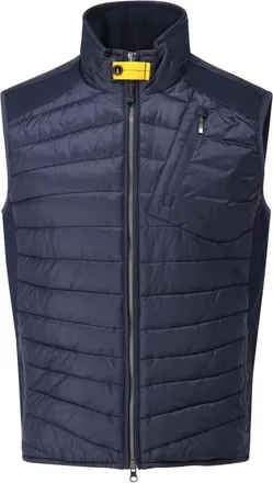 Parajumpers Gewatteerd Zavier Vest met Zakken - Heren - Bodywarmers - Blauw - XL - Jassen