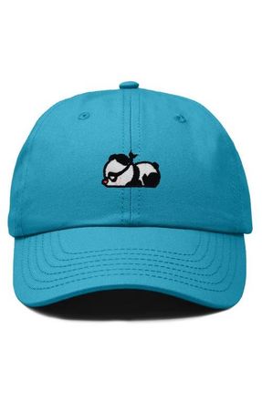 Dalix Pandit Panda Dad Cap in Teal at Nordstrom