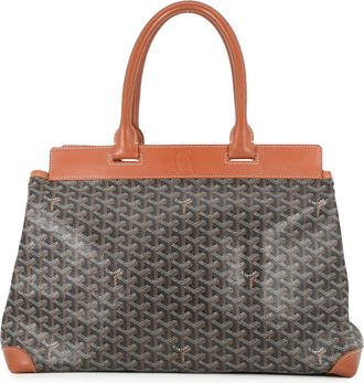 Goyard Bellechasse Black Pvc Leather Handbag Tote Bag (Pre-Owned)
