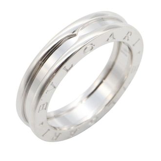 Bulgari Silver White Gold (18K) Band Ring (Pre-Owned)