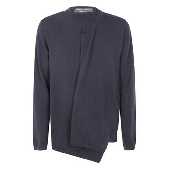 Comme Des Gar&ccedil;ons Camisa Asim&eacute;trica - Knitwear - Hombre - Negro - L