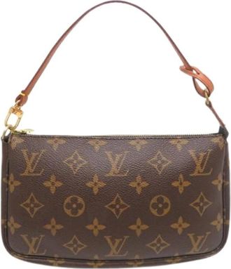 Louis Vuitton Pre-owned Shoulder Bags, female, Brown, Size: ONE SIZE Pre-owned Vintage Shoulder Bag