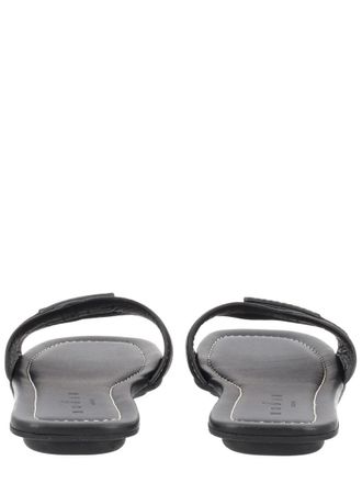 Hogan Flat Sandals - Black