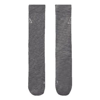 Nike SS22 ACG Solid Color Logo Casual Breathable Sports Socks One Pair Gray DA2599-065