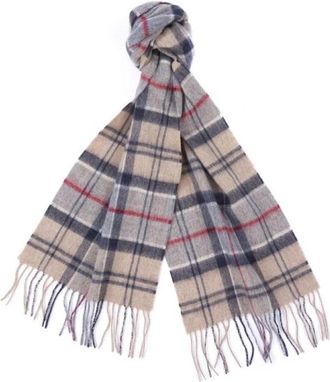 Barbour Klassieke Tartan Merino Cashmere Sjaal - Heren - Wintersjaals - Veelkleurig - ONE Size - Wol - Accessoires