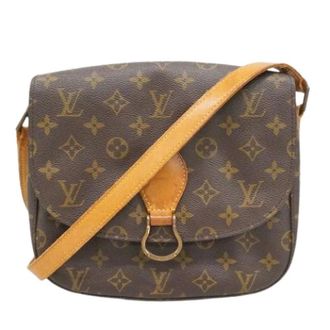 Louis Vuitton Pre-owned Cross Body Bags, female, Brown, Size: ONE SIZE Pre-owned Monogram Saint Cloud Shoulder Bag