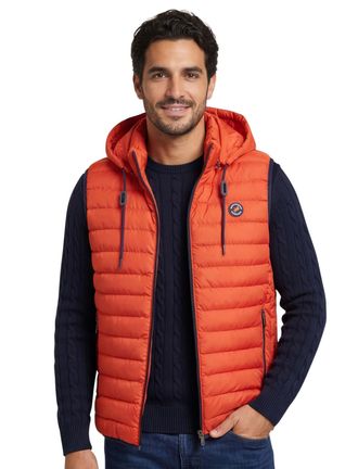 A Fish Named Fred A Fish Named Fred bodywarmer slim fit oranje effen