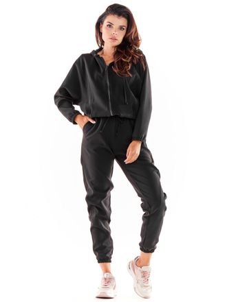 OEM Pantalones Informales Y Holgados, Negros, Talla M
