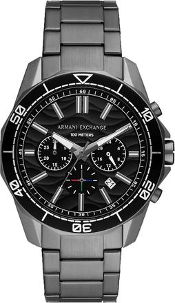 A|X Armani Exchange Mens Spencer Black Dial Watch