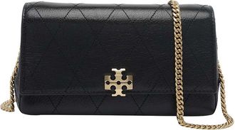 Tory Burch Charlie Quilted Chain Wallet